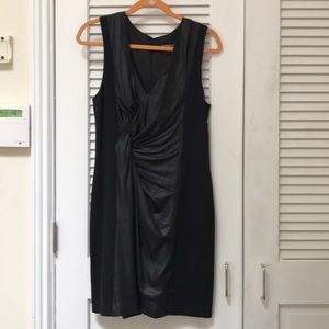 Express black fitted sleeveless dress size 10